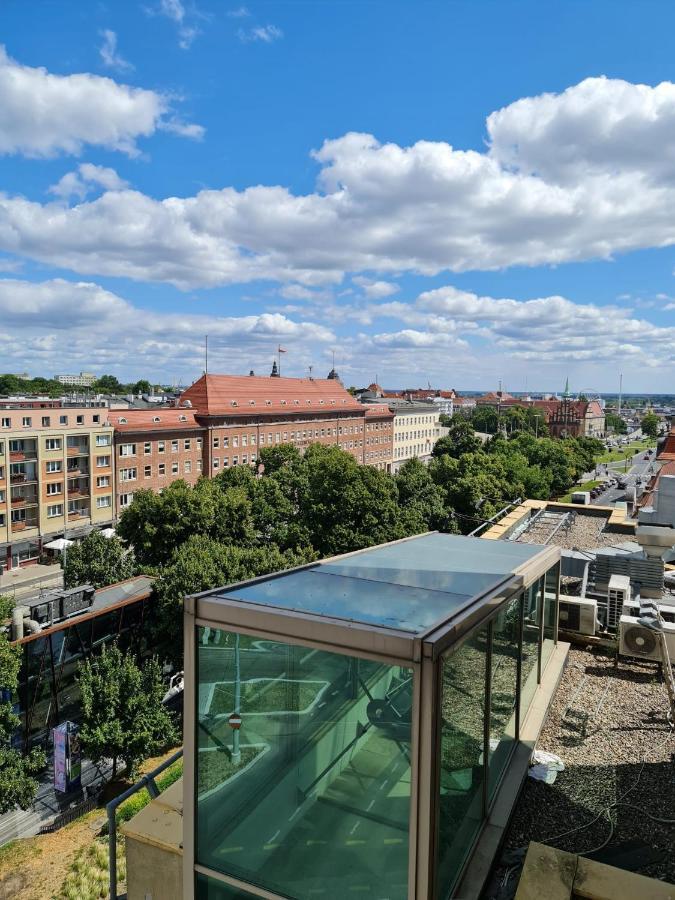 Apartament Plac Zolnierza Szczecin Polska Exteriör bild