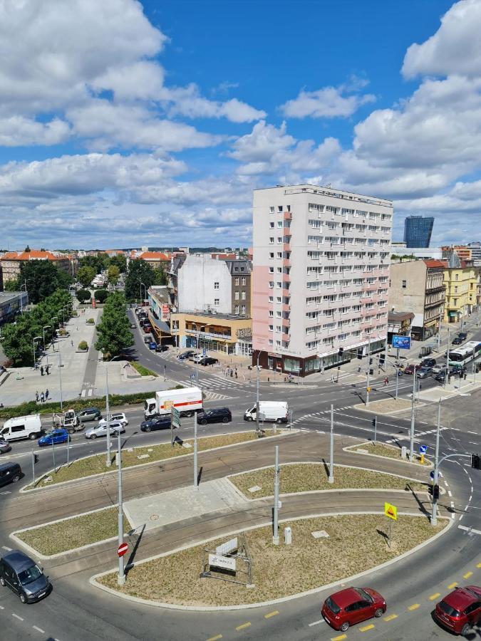Apartament Plac Zolnierza Szczecin Polska Exteriör bild