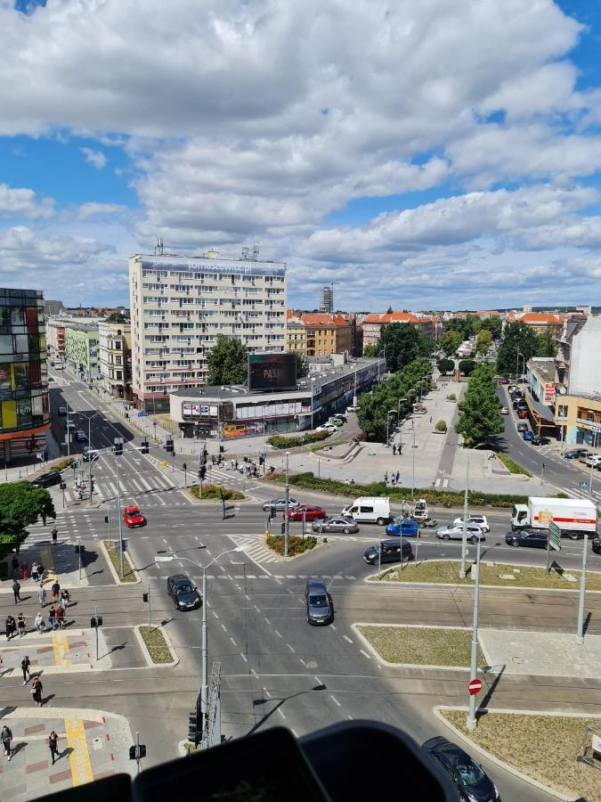 Apartament Plac Zolnierza Szczecin Polska Exteriör bild